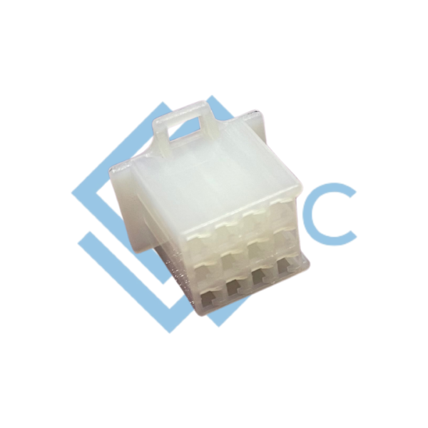 12 pole female connector 110 series natural