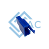 3 pole male connector 110 series blue