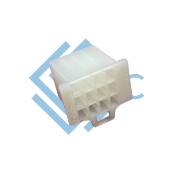 12 pole female connector 110 series natural