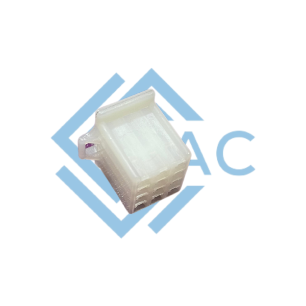 12 pole female connector 110 series natural