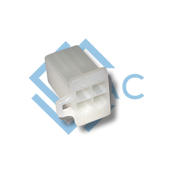 4 pole female connector 110 series natural