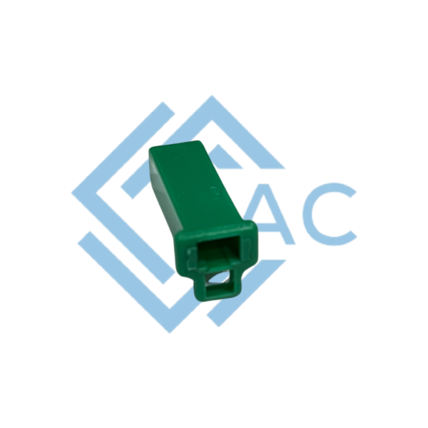 1 pole female connector 110 series green