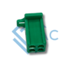 4 pole female connector 110 series green