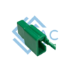 3 pole male connector 110 series green