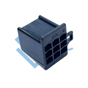 9 pole female connector 110 series black