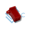 4 pole female connector 110 series red