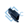 3 pole male connector 110 series black