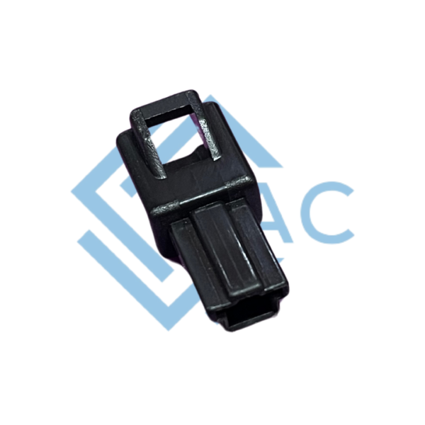 7 250 series 1 pin female connector black