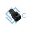 8 250 series 1 pin female connector black