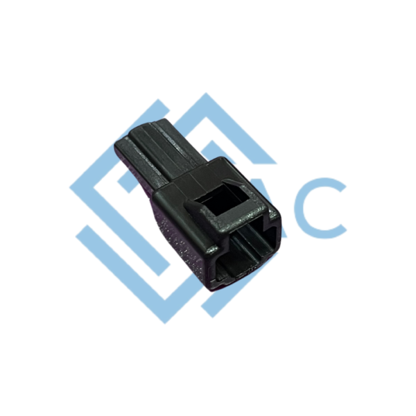 8 250 series 1 pin female connector black